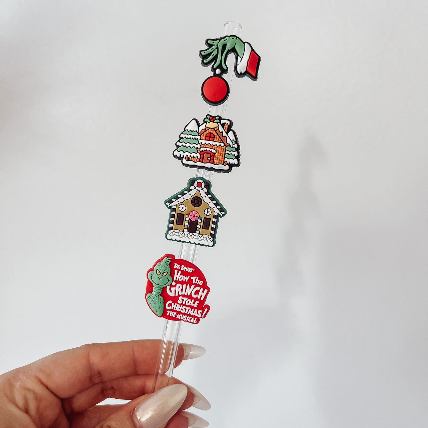 Christmas Straw Toppers