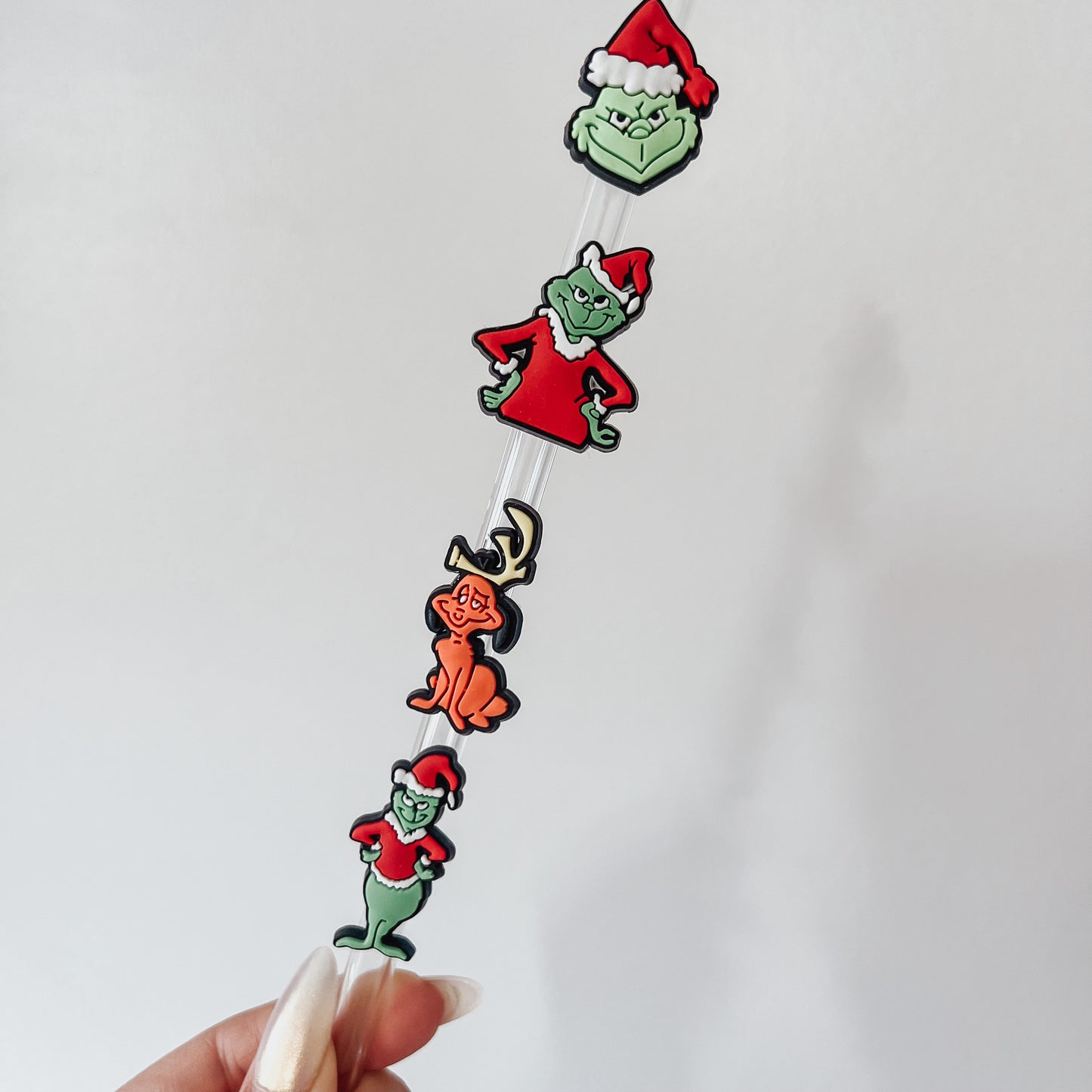 Christmas Straw Toppers