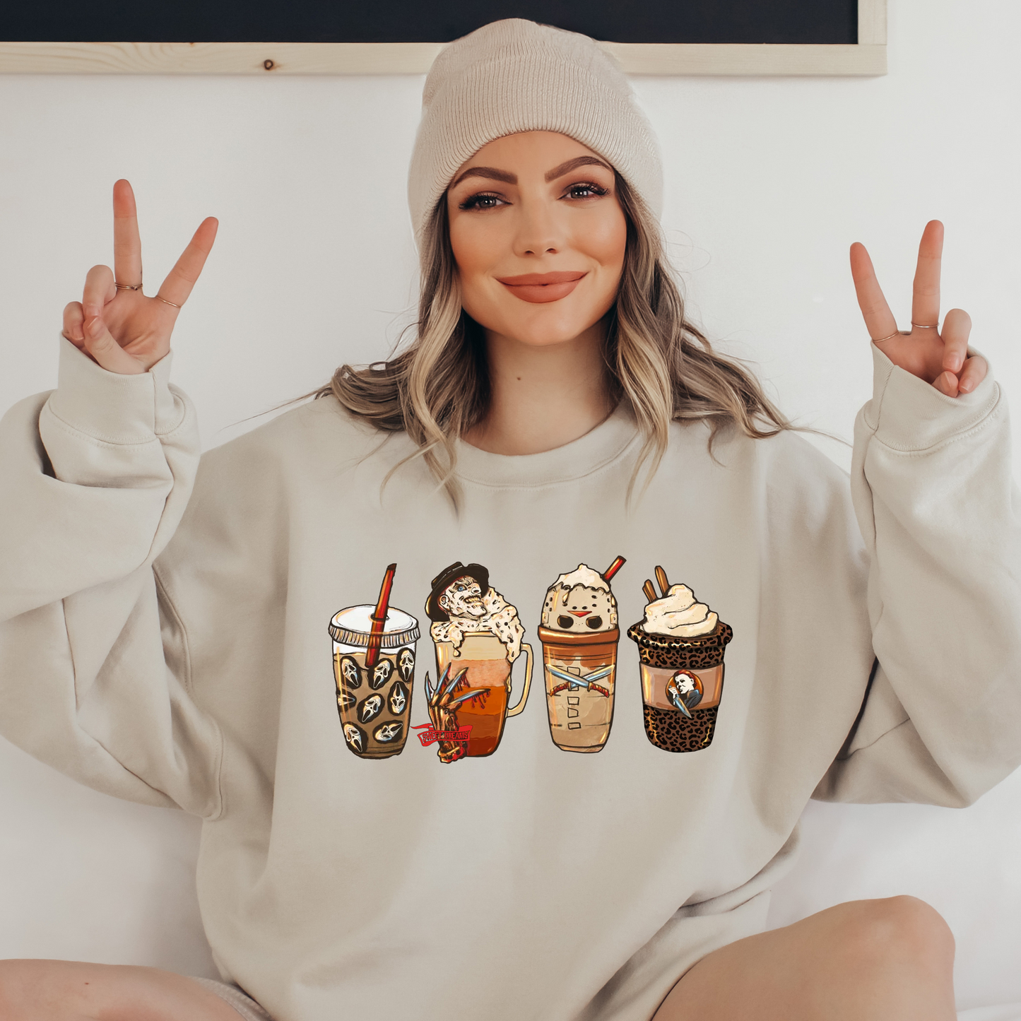 Horror Latte Crewneck