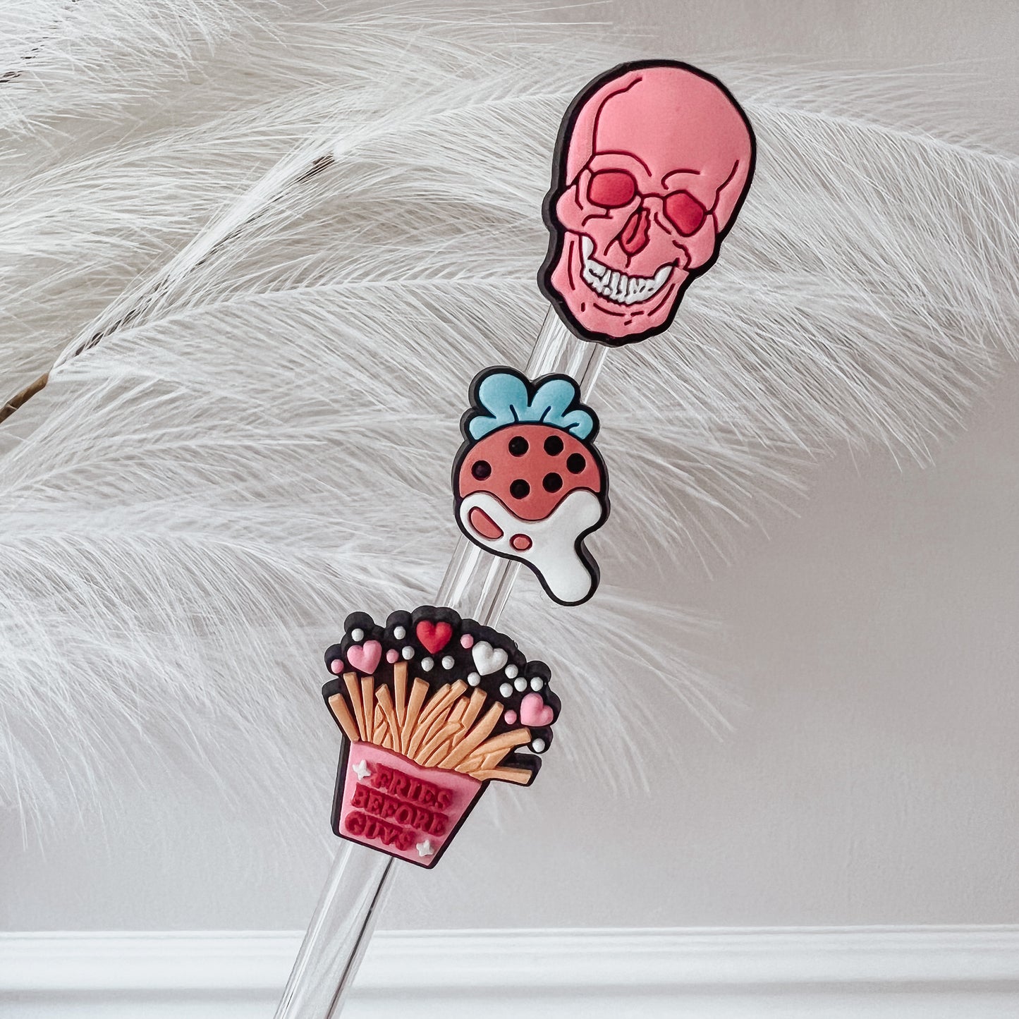 Pink Thingz Straw Topper