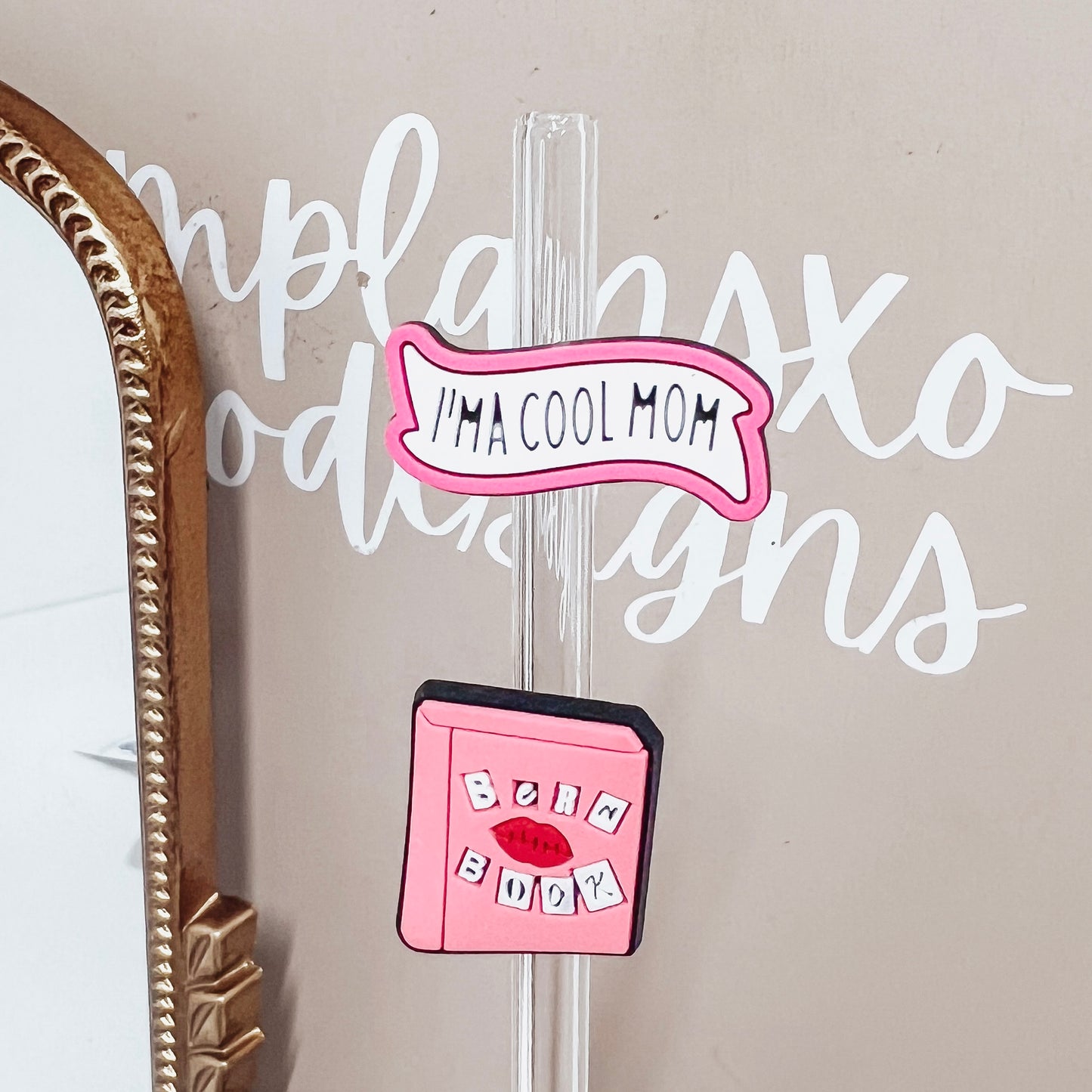 Mean Girls Straw Toppers