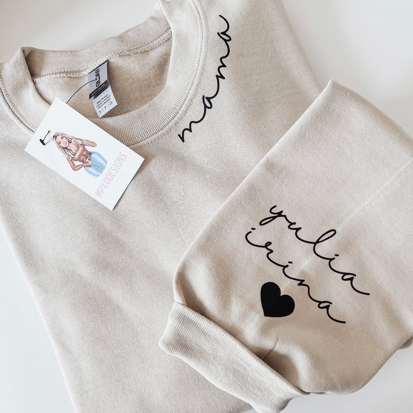 Custom Mama Crewneck Sweater