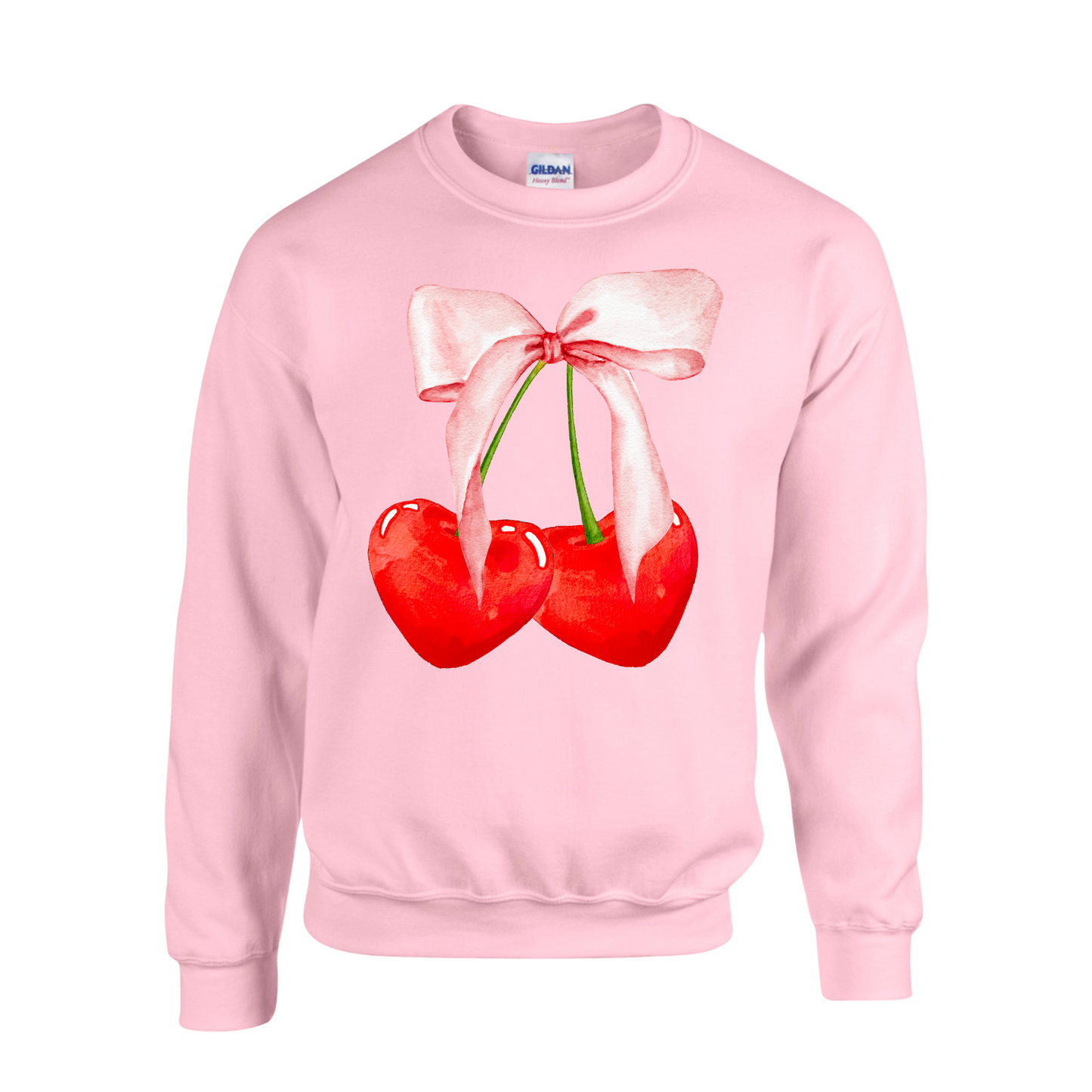 Cherries Coquette Crewneck Sweater