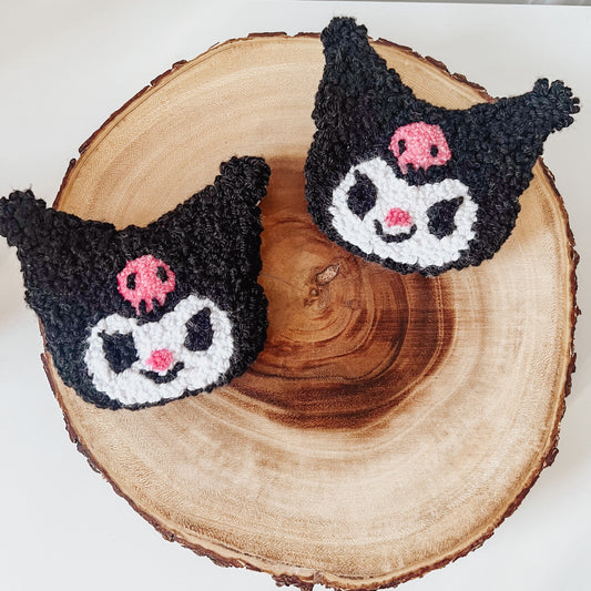 Kuromi Mug Rug