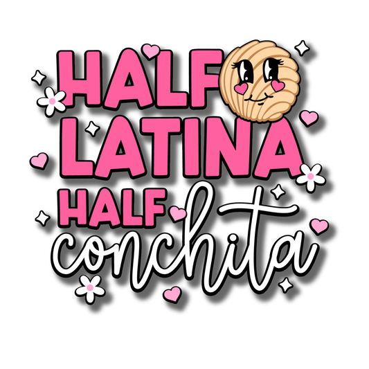Half Latina Half Conchita Sticker